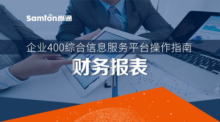 企業(yè)400綜合信息服務(wù)平臺操作指南之：財(cái)務(wù)報(bào)表